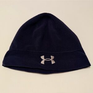 Under Armour Navy Fleece Cold Weather Face Mask Adult L